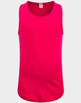 Girls Jersey Racer Back Vest