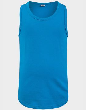 Girls Jersey Racer Back Vest