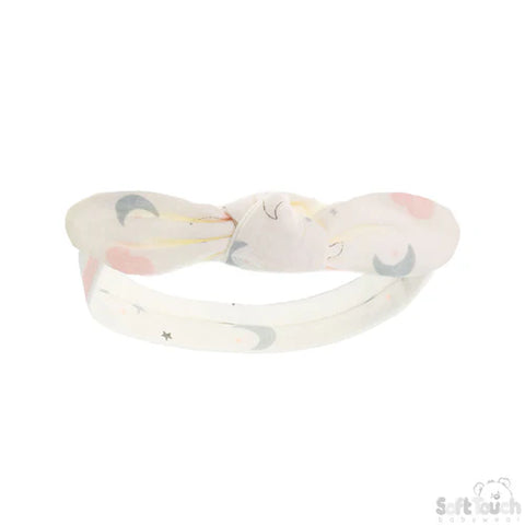 2 Pack Knotty' Girls Headband Moons & Stars